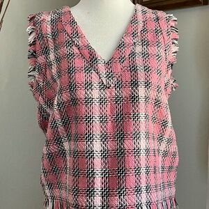 Vintage grandpa-core sweater vest